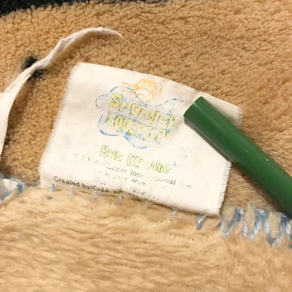 2006 Nickelodeon Spongebob Patrick  Star Fleece Blanket Motorcycles 60.5 x 50 In - Picture 4 of 16